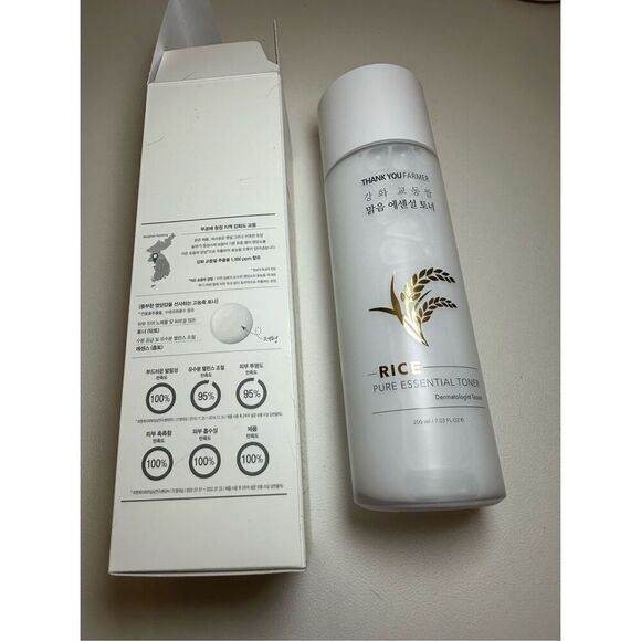 THANKYOU FARMER Rice Pure Essential Facial Toner 7.03 oz - Picture 4 of 7